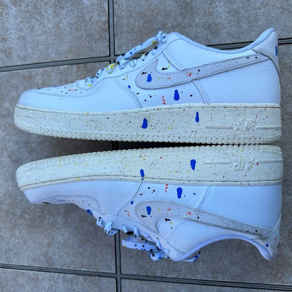 Nike Air Force 1 Low Splatter White CZ0339-100 main image 13